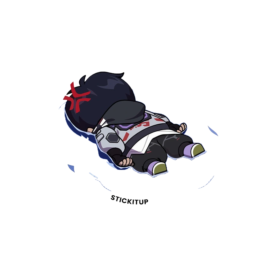 KO MODE NINJA Sticker